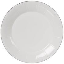 Lėkštė Quality Ceramic Bliss Platinum, Ø 27.5 cm, balta sp.