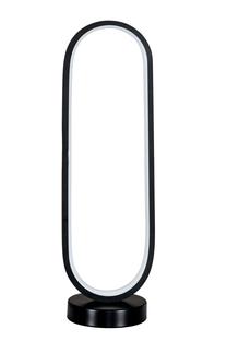 Настольные лампы Opviq Orbitae Black - White, LED, 8Вт, черный цв./черный цв.
