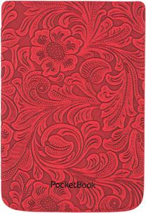 E-lasītāja futrālis Pocketbook, sarkana krās., 6"