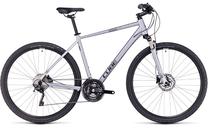 Велосипед гибридный Cube Nature EXC, 29 ″, 20" рама, серебристый цв./черный цв.