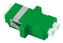 Адаптер Qoltec SingleMode LC/APC, белый цв./зеленый цв.