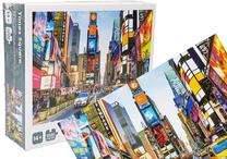 Dėlionė Times Square, 70 cm x 50 cm, 1000 vnt., įvairių spalvų
