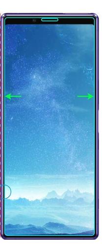 Tālruņa ekrāna aizsargstikls Blun For Sony Xperia 1, 9H