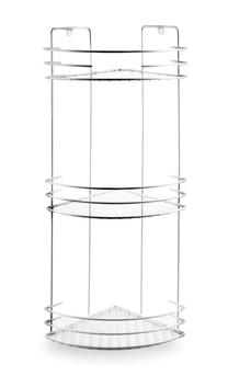 Dušo lentynėlė Bathlab Carl White, 19 cm x 58 cm x 19 cm, balta sp.