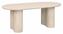 Kavos staliukas Homla Belleza, rusva sp., 120 cm x 60 cm x 46 cm
