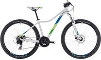 Velosipēds kalnu Cube Access WS EAZ, 27.5 ", 16" rāmis, balta krās./zaļa krās.