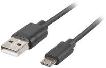 Vads Lanberg USB To Micro - USB USB, Micro USB, 1 m, melna krās.