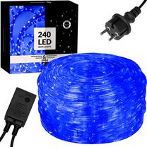 Lempučių girlianda Springos CL1203, 11.5 m, mėlyna sp., 240 LED, Mėlyna sp.