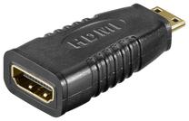 Adapteris Goobay 68841 HDMI, HDMI Mini, melna krās.