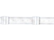 Шторная тесьма F3-200, 2.5 см, белый цв.