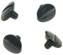 Ķiveres stiprinājuma detaļa Uvex Screw Set, melna krās., Universāls