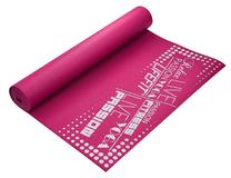 Fitnesa un jogas paklājs Lifefit, rozā krās., 173 cm x 61 cm x 0.4 cm