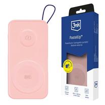 Lādētājs-akumulators (Power bank) 3MK Pastelup, 10000 mAh, 22.5 W, rozā krās.