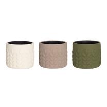 Puķu pods 4Living 645560, cementa, (krāsa/dizains tiek izvēlēts nejauši)