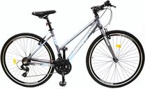 Dviratis kalnų Whisper WX400, 28 ", 18" rėmas, mėlyna sp./pilka sp.
