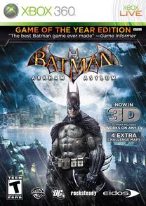 Игра для Xbox 360 Eidos Interactive Batman: Arkham Asylum GOTY, английский