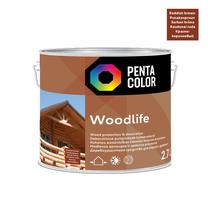 Medienos impregnantas Pentacolor Woodlife, raudonai ruda sp./šermukšnis sp., 2.7 l