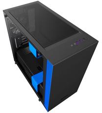 Kompiuterio korpusas NZXT, mėlyna sp./juoda sp.