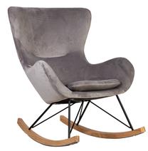 Krėslas Home4you Penelope, pilka sp., 76 cm x 100 cm x 103 cm