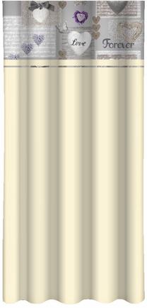 Naktinė užuolaida ZMO-029, kreminė sp., 160 cm x 250 cm
