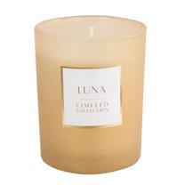 Свеча, ароматическая Luna, 48 час, 200 г, коричневатый цв.