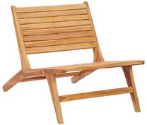 Lauko kėdė VLX Garden Chair, šviesiai ruda sp., 60 cm x 89.5 cm x 35 cm