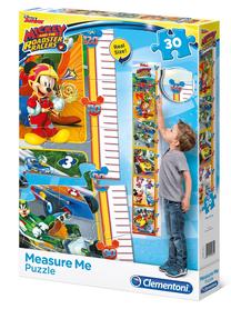 Dėlionė Clementoni Mickey And The Roadster Racers, 120 cm x 30 cm, 30 vnt., įvairių spalvų