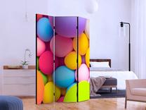 Širma Artgeist Colourful Balls, įvairių spalvų, 135 cm x 172 cm