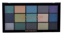 Akių šešėliai Makeup Revolution London Reloaded, 16.5 g, mėlyna sp./aukso sp./sidabro sp. deep dive