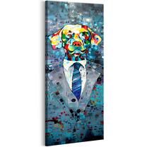 Reproduktsioon Artgeist Dog in a Suit N7802-DK150PWD, 50 cm x 150 cm