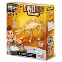 Kasinėjimo rinkinys Buki France Dino Dig Stegosaurus, ruda sp.