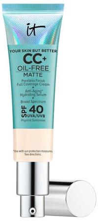 Жидкая основа для макияжа IT Cosmetics CC+ Oil-Free Matte, SPF 40, fair, 32 мл