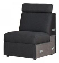Modulinė sofa Bodzio Lazur, pilka sp., 81 x 73 cm x 97 cm