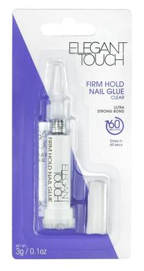 Pielīmējamo nagu līme Elegant Touch, 3 ml