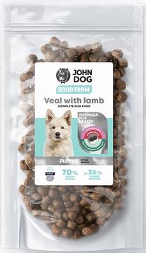 Лакомство для собак John Dog Good Form Veal with Lamb, баранина/телятина, 0.12 кг