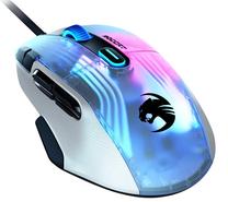 Laidinė žaidimų pelė Roccat Kone XP, usb / ps/2 laidas, balta sp.