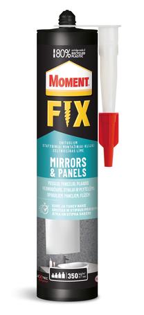Клей монтажные Moment FIX Mirrors & Panels, 0.44 кг, беловатый цв.