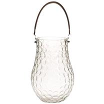 Žvakidė 4Living Lantern 063036, stiklas, 28 cm, skaidri sp.