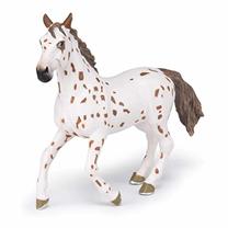 Фигурка-игрушка Russell Brown Appaloosa Mare 51509, 13 см, коричневый цв./белый цв.
