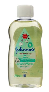 Kūno aliejus Johnson's Baby Cottontouch, 200 ml