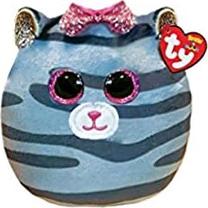 Mīkstā rotaļlieta TY Boo Kiki Cat, daudzkrāsaina, 10 cm