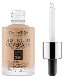 Skystas makiažo pagrindas Catrice HD Liquid Coverage, 050 rosy ash, 30 ml