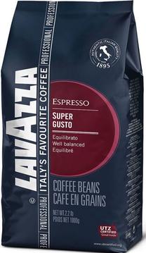 Kavos pupelės Lavazza Super Gusto UTZ Espresso, 1 kg