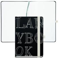 Užrašų knygelė Lanybook L-Y-O Reflex, B5, balta sp./juoda sp.