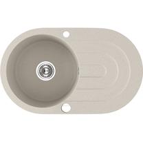 Virtuves izlietne Laveo Dafne SBD_481T, Beige, granīts, 78 cm x 47 cm x 19 cm, beige