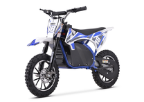 Детский электромотоцикл Lean Cars Cross Bike HP114E, синий цв.