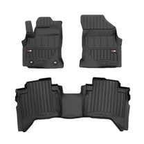 Auto paklājs, no priekšas/aizmugurē Frogum ProLine 3D, Toyota Hilux VIII 2015-