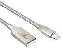 Laidas Maclean, USB 2.0 Type A/USB 3.1 type C, sidabro sp.