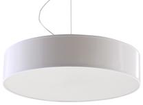 Valgusti rippuv Sollux Arena 45 SL.0120, E27, 3 x 60 W, valge v. / valge v.