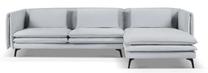 Kampinė sofa Micadoni Home Vottina MIC_RC_167_F1_VOTTINA2, šviesiai pilka sp., dešininė, 317 x 170 cm x 79 cm